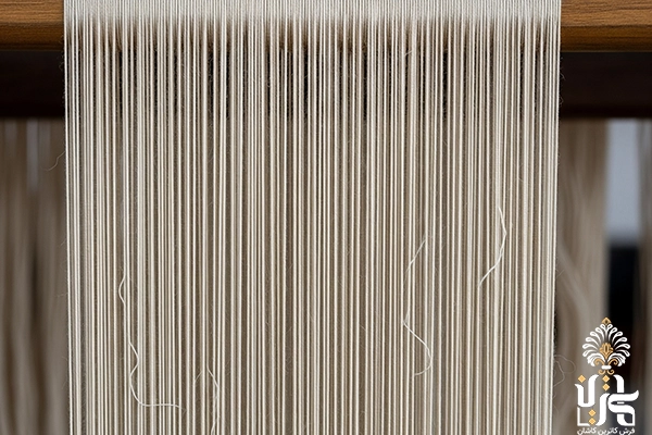 Machine-made carpet warp yarn